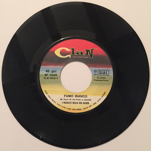 I Ragazzi Della Via Gluck : Messaggio da Woodstock - Fumo Bianco (7", Single)