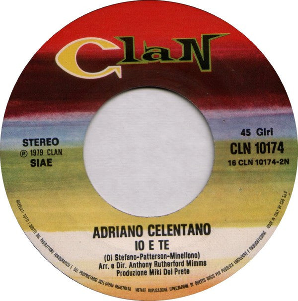 Adriano Celentano : Soli  (7")