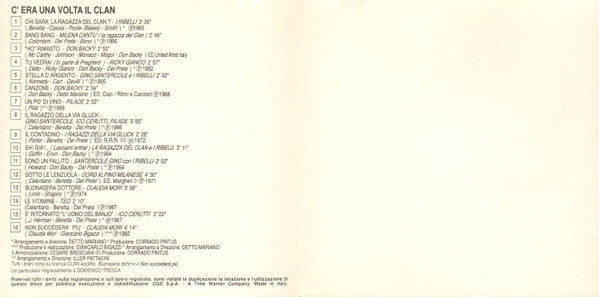 Various : C'Era Una Volta Il Clan Celentano (CD, Comp)