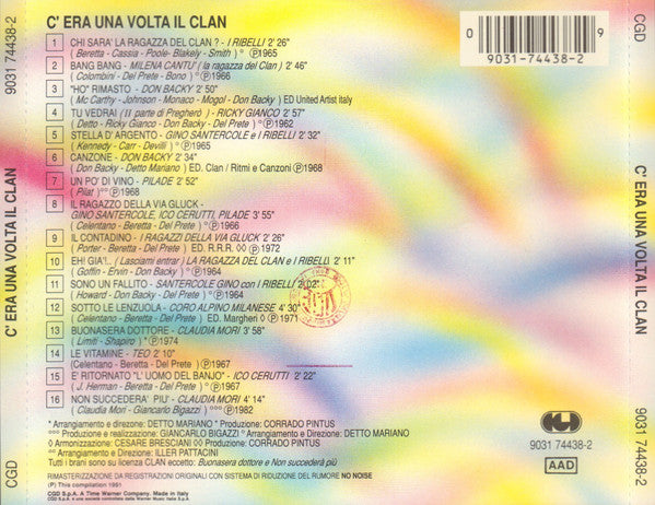 Various : C'Era Una Volta Il Clan Celentano (CD, Comp)