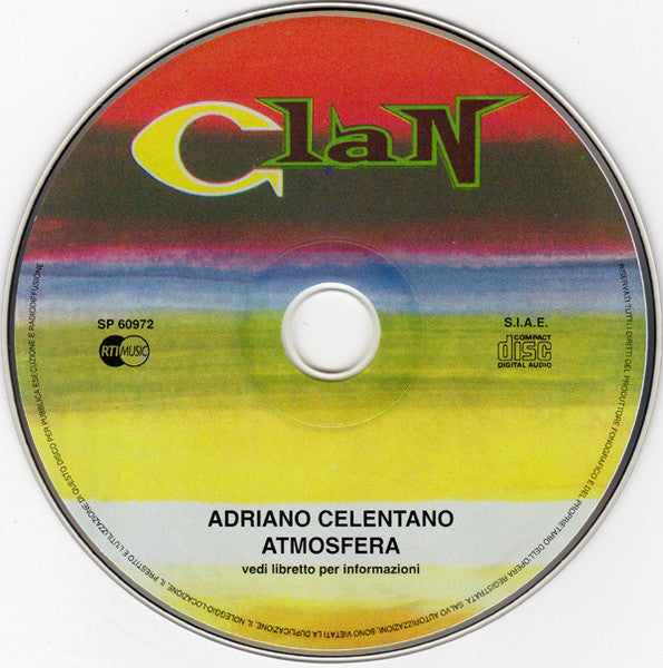 Adriano Celentano : Atmosfera (CD, Album, RE)