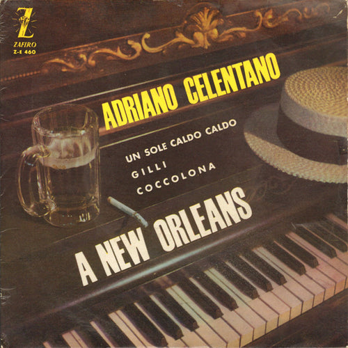 Adriano Celentano : A New Orleans (7", EP, Mono)