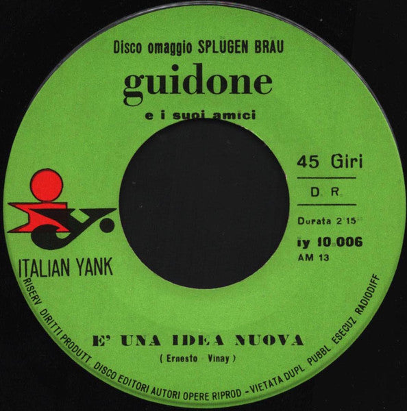 Guidone : Un'Idea Nuova / Magaliù (7", Single, Promo)