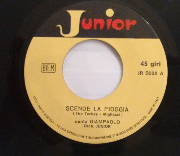 Giampaolo : Scende La Pioggia (7")