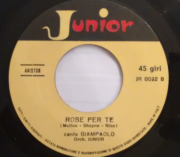 Giampaolo : Scende La Pioggia (7")