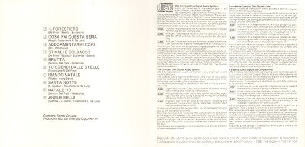 Adriano Celentano : Il Forestiero (CD, Album, RE)