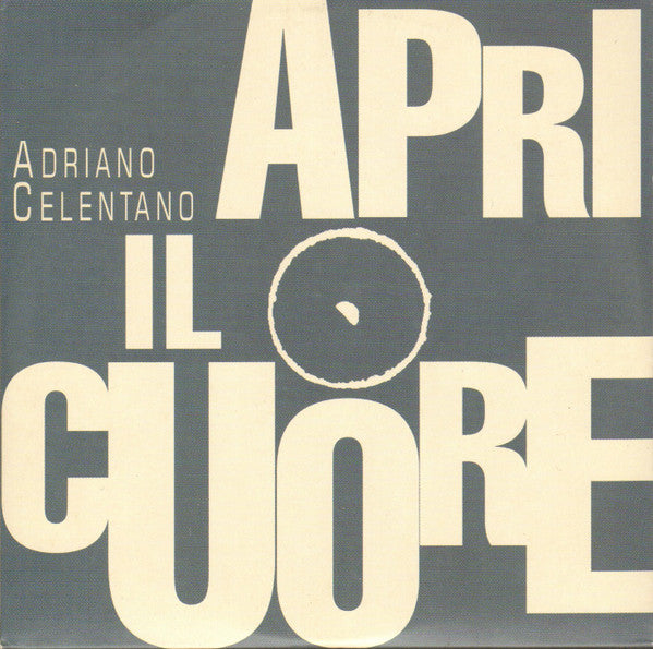 Adriano Celentano : Apri Il Cuore (CD, Single, Promo, Car)