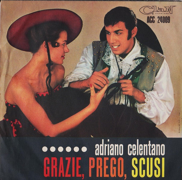 Adriano Celentano : Il Tangaccio (7", Jukebox)