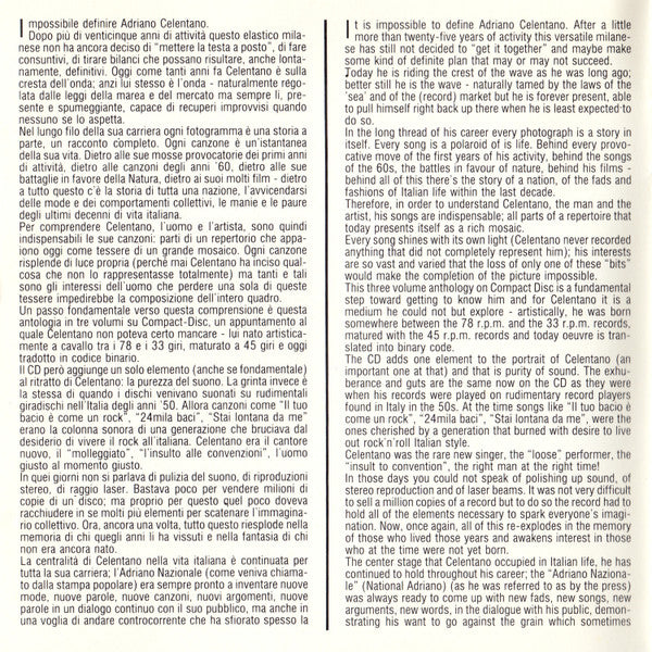 Adriano Celentano : Antologia Vol. 2 (1966-1975) (CD, Comp)